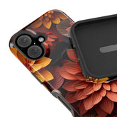 Floral Impact-Resistant IPhone Case, Boho Chic Design, Gift for Her, Durable Phone Cover, Floral Decor Case, Smartphone Accessories