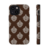 Elegant Floral Impact-Resistant IPhone Case, Stylish Tech Accessory for Fashion Lovers, Gift for Birthdays, Holidays, Couples