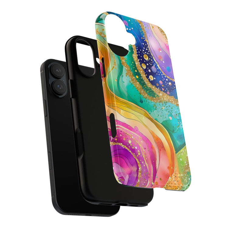 Tough Cases, Vibrant Colorful Iphone sturdy hardcover cases, Designer Style Iphone shell covers, Delightful gift for Teens