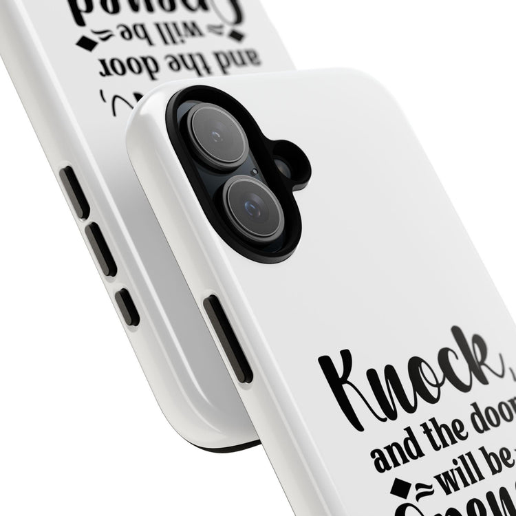 Phone Cases, Scripture Verses, Christian White Hard Cover, Minimalist iPhone 16 iPhone 15, Uplifting, Protective, Gift for Believers,