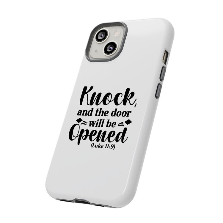 Phone Cases, Scripture Verses, Christian White Hard Cover, Minimalist iPhone 16 iPhone 15, Uplifting, Protective, Gift for Believers,