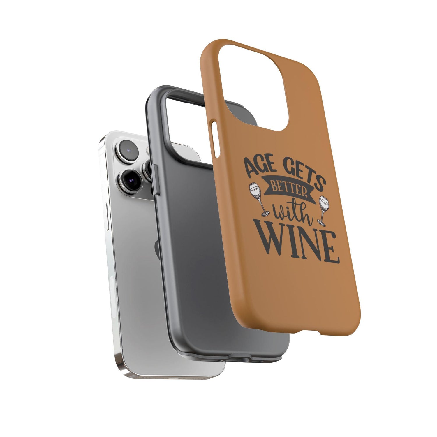 Phone Cases, Wine Themed, Funny Saying, Sturdy Shell Cover Case, Iphone & Android, Strong Protective Hard Case - Tough Cases