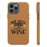 Phone Cases, Wine Themed, Funny Saying, Sturdy Shell Cover Case, Iphone & Android, Strong Protective Hard Case - Tough Cases