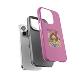 Fierce Fabulous: Humorous Pink Tough Case for Dog Lovers - Perfect Birthday Gift for Pet Enthusiasts & Veterinarians