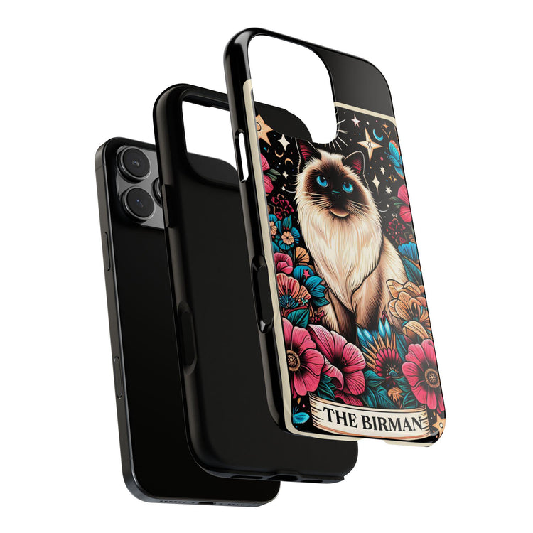Tough Cases, Glossy Matte Phone Cover, The Birman Tarot Card, iPhone, Android, Sturdy Strong Stylish Hard Case