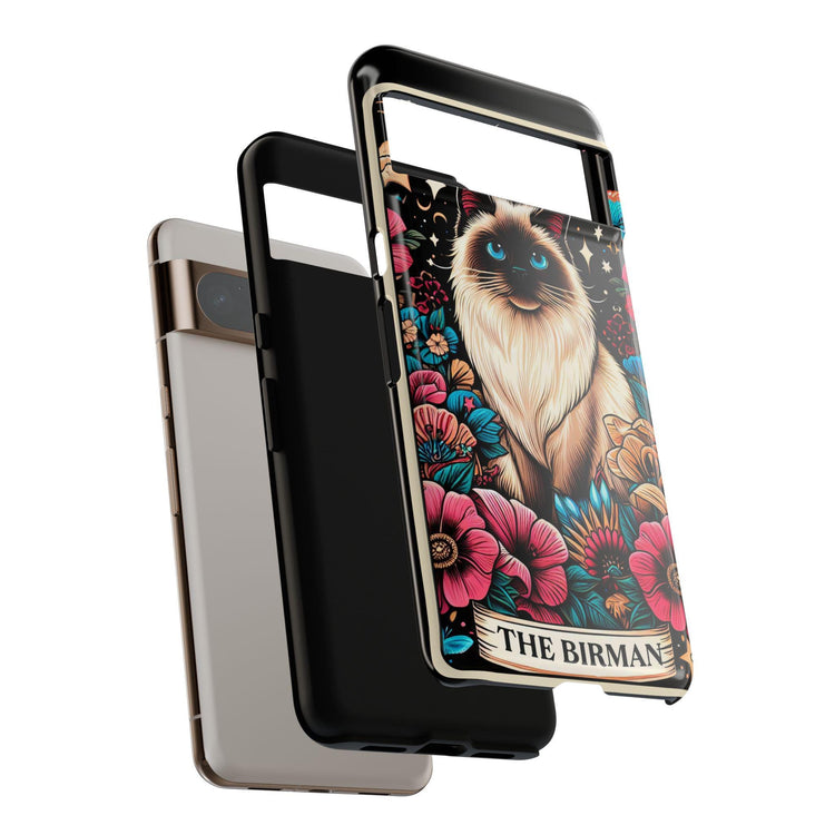 Tough Cases, Glossy Matte Phone Cover, The Birman Tarot Card, iPhone, Android, Sturdy Strong Stylish Hard Case
