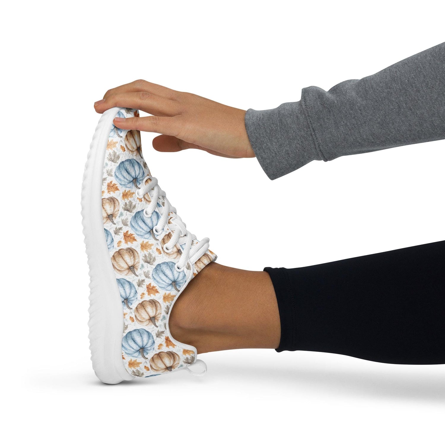 Fall Pattern Women’s Athletic Shoes | Lightweight & Comfy | Fall Fitness Footwear