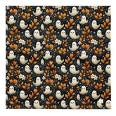 Halloween Pet Bandana all over mini ghosts print stylish casual walk travel designer adorable cat dog human scarf