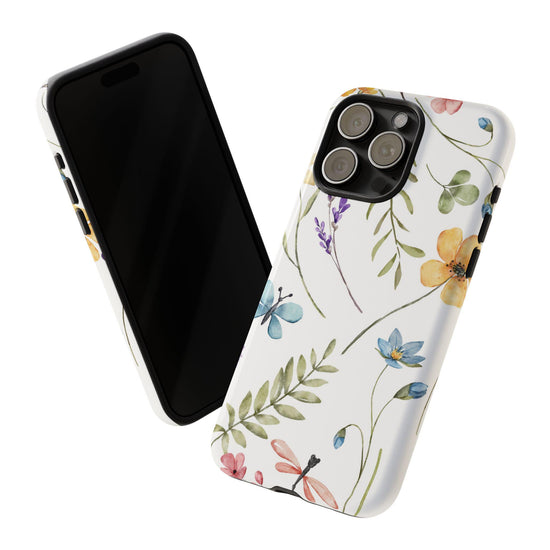 Floral Phone Cases, Pretty Flower Tough Cases, Personalized Iphone Android Covers, Gift for Her, Bloom Design