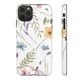 Floral Phone Cases, Pretty Flower Tough Cases, Personalized Iphone Android Covers, Gift for Her, Bloom Design