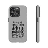 Funny Sayings Tough Cases, Iphone Samsung Google Pixel expressive cell phone cover, Humorous sayings, Sarcastic personal gift