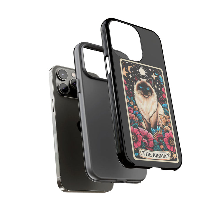 Tough Cases, Glossy Matte Phone Cover, The Birman Tarot Card, iPhone, Android, Sturdy Strong Stylish Hard Case