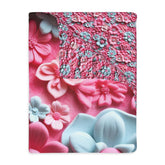 Floral Microfiber Two- Sided Blanket, Cozy Home Decor, Soft Pet Blanket, Chic Gift for Her, Spring Vibes, Garden Lover&