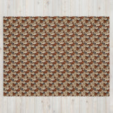 Stylish Fall Floral Throw Blanket | Cozy Fleece for Couch, Bedroom, and Playroom | Trendy Autumn Decor