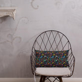 Premium Floral All-Over Print Throw Pillow - Soft Couch & Bed Cushion for Cozy Decor