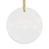 Silver Lamborghini Acrylic Ornament - Personalized Fancy Xmas Tree Decoration, Gift for Car Lovers, Custom Ornament, Holiday Decor, Luxury The Aurora Touch