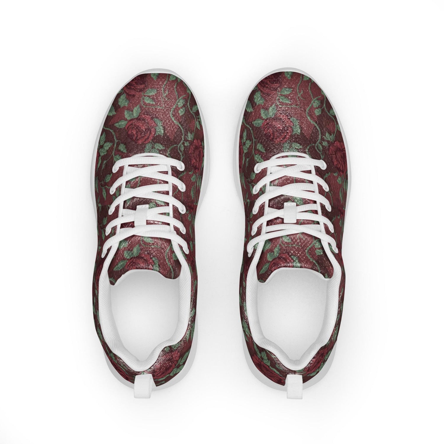 Chic Floral All-Over Print Athletic Shoes for Women - Soft, Casual, and Fashion-Forward Footwear