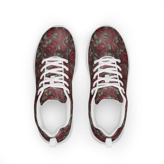 Chic Floral All-Over Print Athletic Shoes for Women - Soft, Casual, and Fashion-Forward Footwear