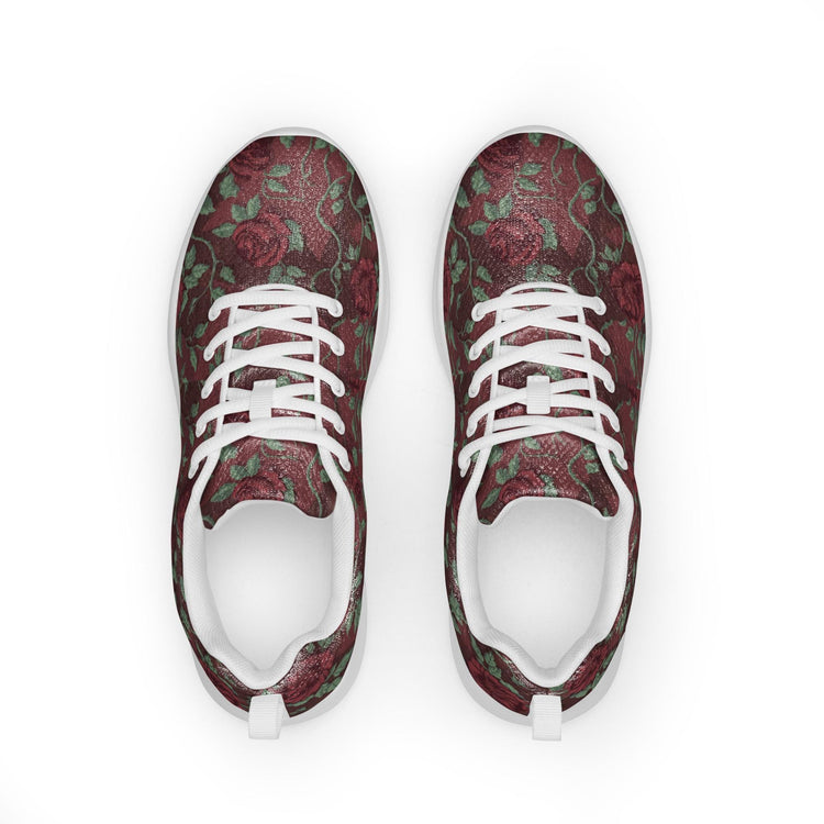Chic Floral All-Over Print Athletic Shoes for Women - Soft, Casual, and Fashion-Forward Footwear