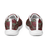 Chic Floral All-Over Print Athletic Shoes for Women - Soft, Casual, and Fashion-Forward Footwear