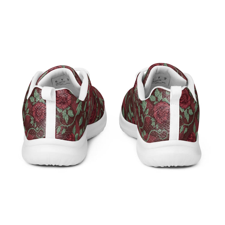 Chic Floral All-Over Print Athletic Shoes for Women - Soft, Casual, and Fashion-Forward Footwear