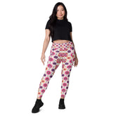 Vibrant All-Over Print Leggings for Women with Pockets - Stylish & Comfortable Design