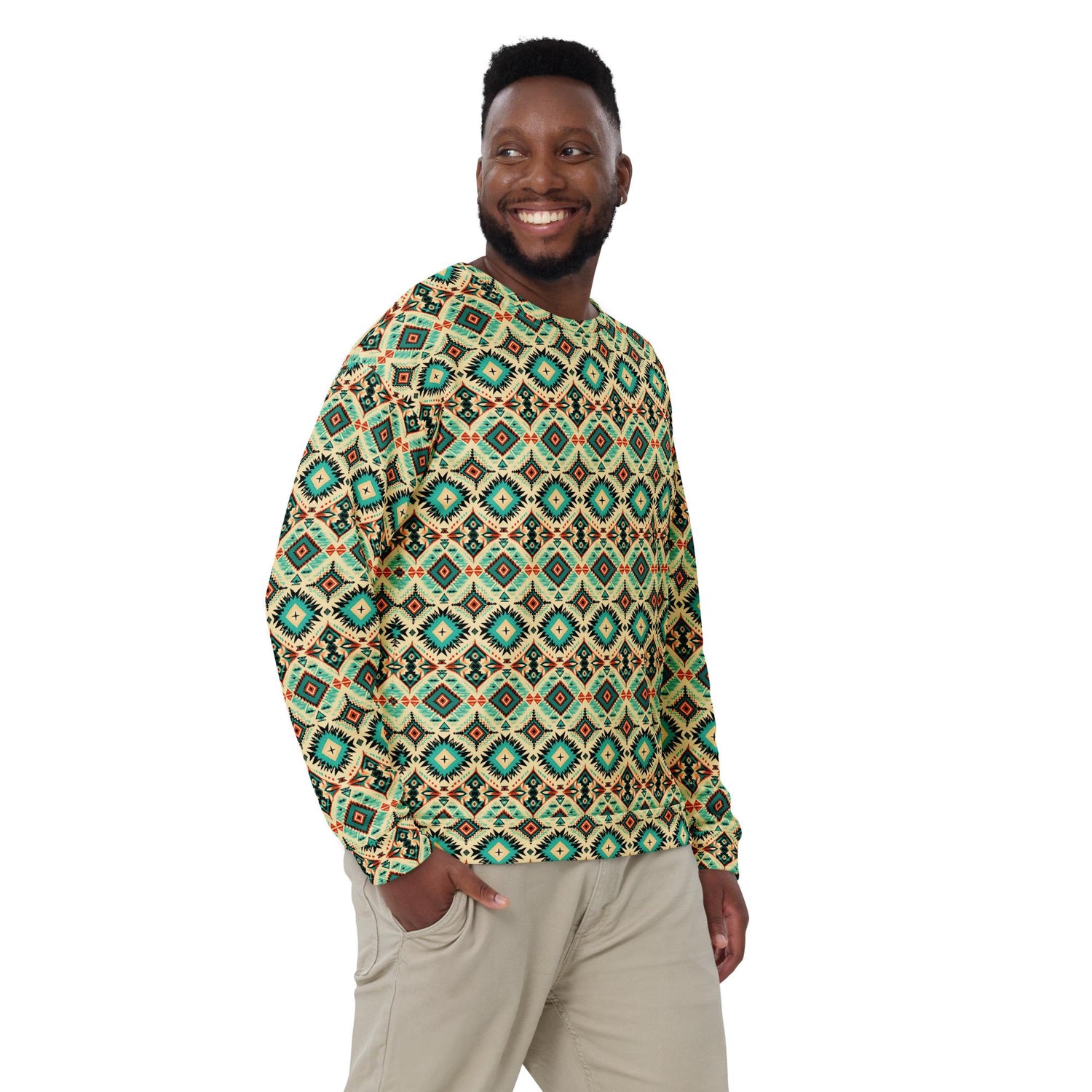 Bright all over print Men&