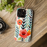 Floral Tough Phone Case | Vibrant, Durable, Gift for Her, Women&