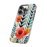 Floral Tough Phone Case | Vibrant, Durable, Gift for Her, Women&
