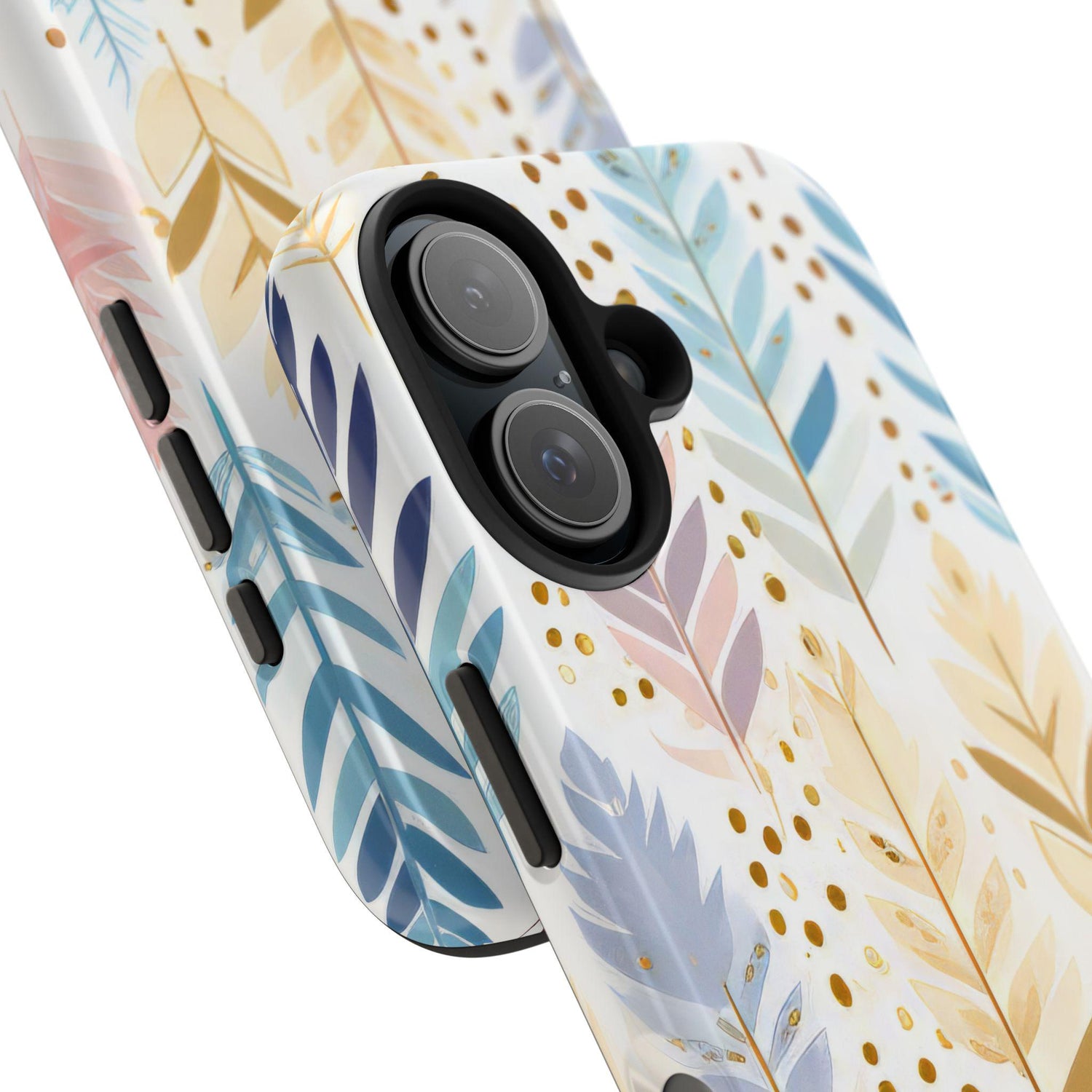 Boho Chic Tough Phone Case, Floral Phone Cover, Protective Case for iPhone, Gift for Her, Nature Lover Accessory