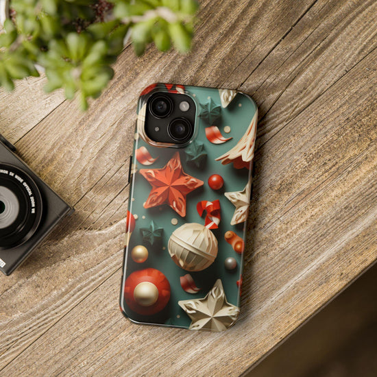 Festive Holiday Tough Phone Cases, Christmas Phone Covers, Durable Cases for Gifts, Fun Winter Accessories, Holiday Decor
