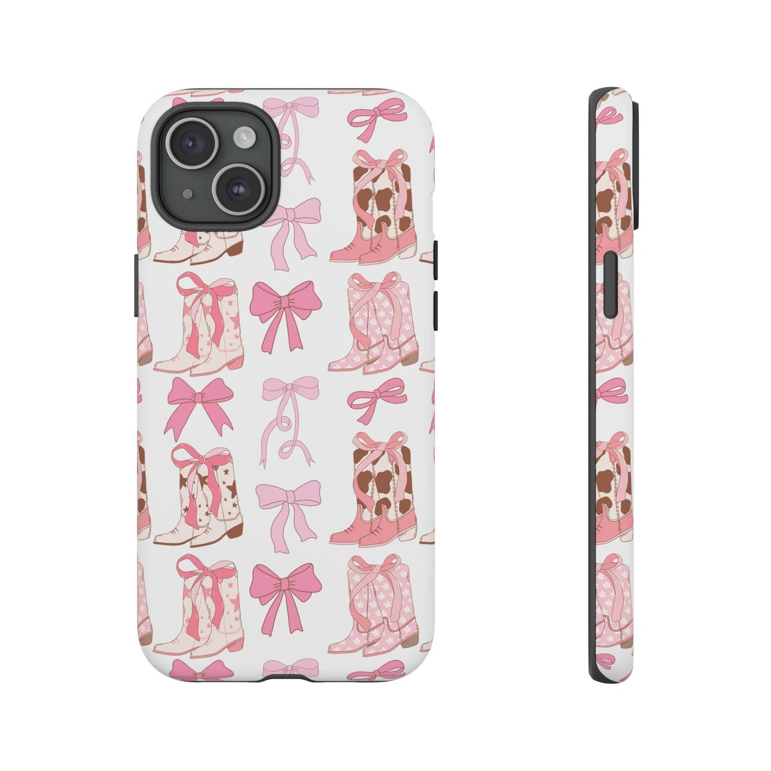 Tough Cases, Pink coquette phone case cover, Pretty in pink cowgirl, Variety Iphone cases, Barbie fashion, Sturdy phone cover