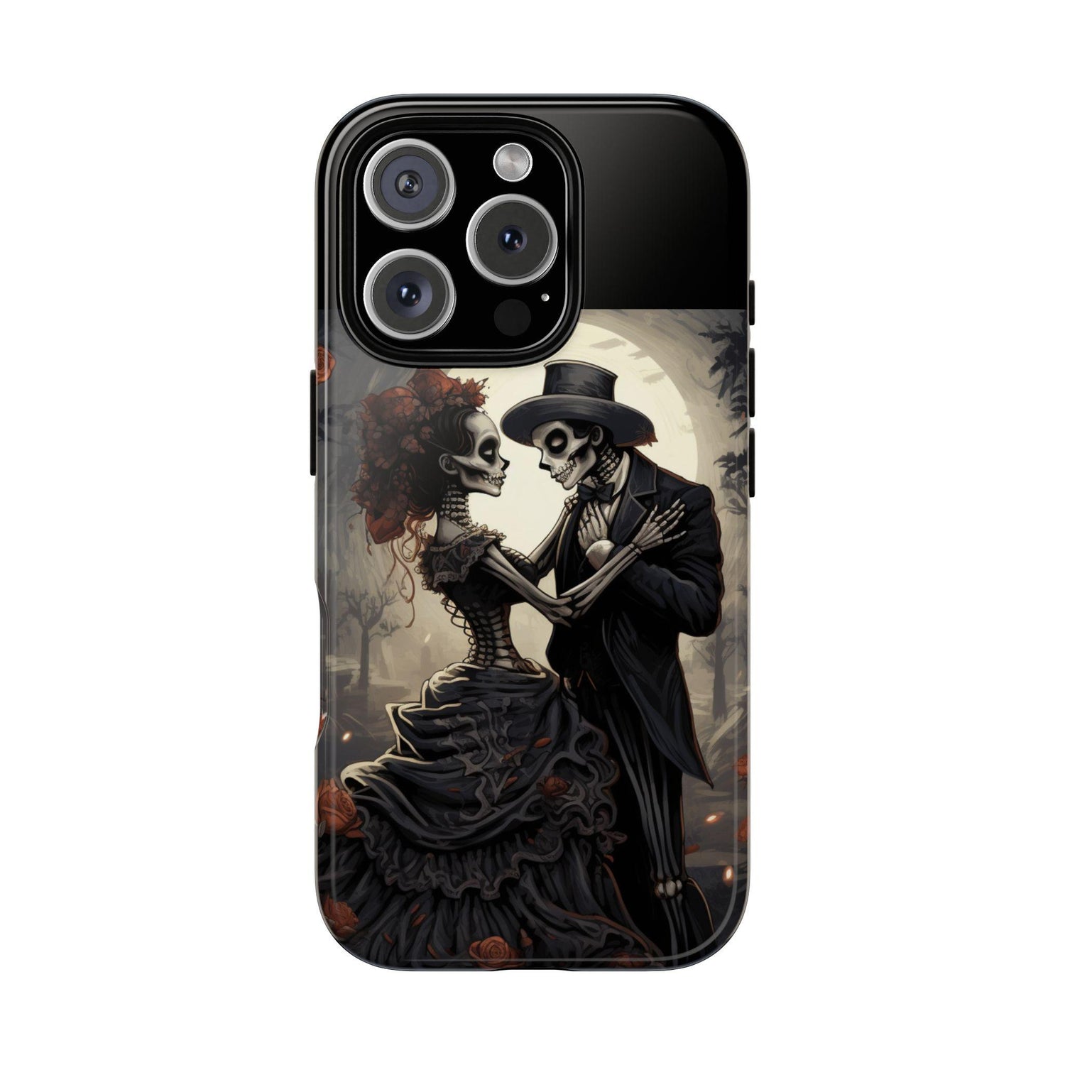 Phone Cases, Tough, Novelty, Day of the Dead, Halloween, Dia de los Muertos, Iphone Samsung Google Pixel, Protective Cover, Unique Case