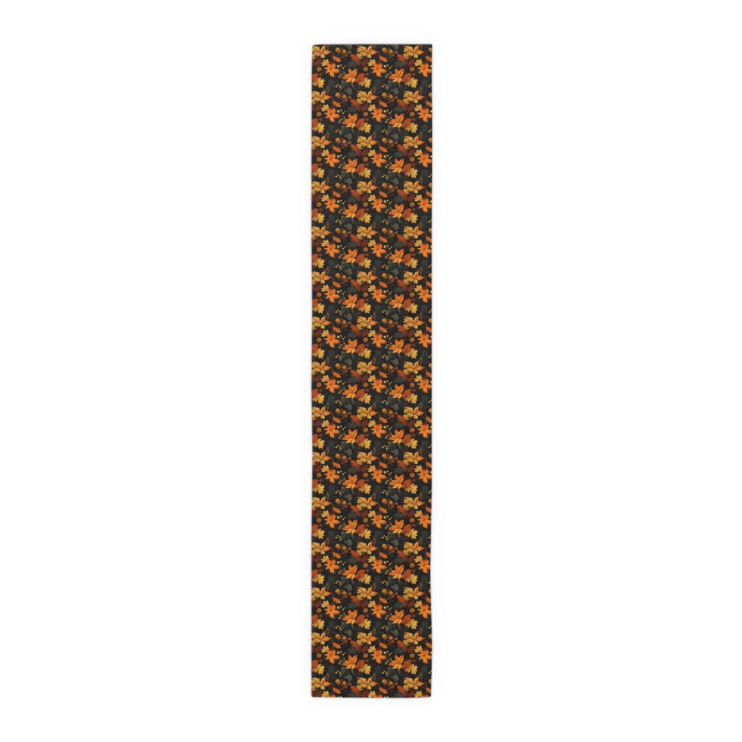 Floral Table Runner - Stylish Cotton Poly Autumn Decor for Dining, Elegant Home Accents, Perfect Thanksgiving and Holiday Gatherings, Unique