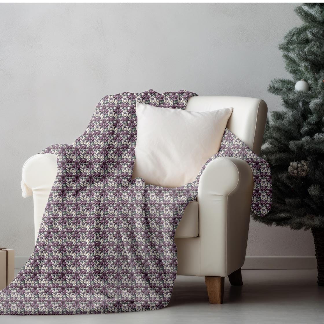 Cozy Velveteen Plush Blanket, Soft Blanket, Warm Throw, Home Decor, Gift for Her, Cozy Night In, Bedroom Accessory