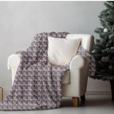 Cozy Velveteen Plush Blanket, Soft Blanket, Warm Throw, Home Decor, Gift for Her, Cozy Night In, Bedroom Accessory