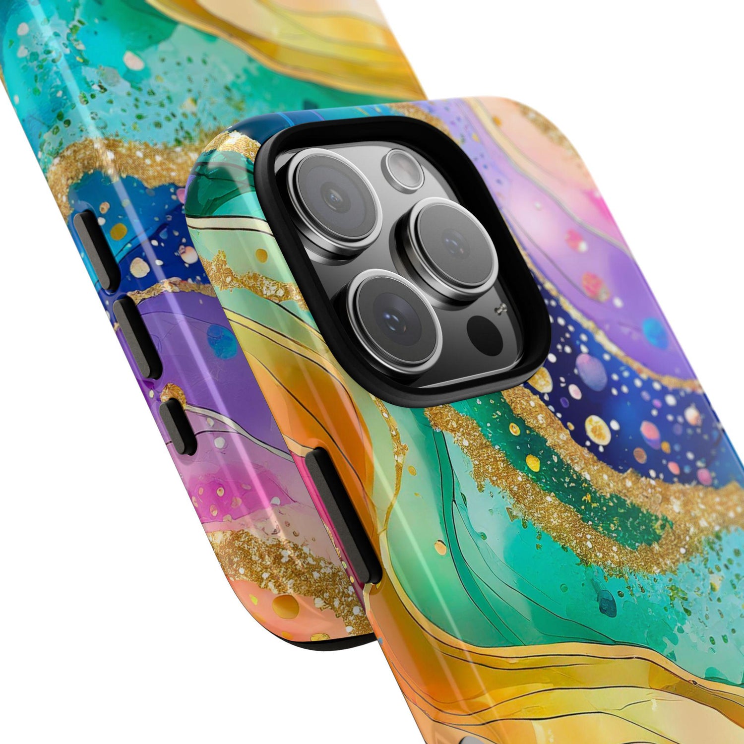 Tough Cases, Vibrant Colorful Iphone sturdy hardcover cases, Designer Style Iphone shell covers, Delightful gift for Teens