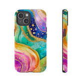Tough Cases, Vibrant Colorful Iphone sturdy hardcover cases, Designer Style Iphone shell covers, Delightful gift for Teens