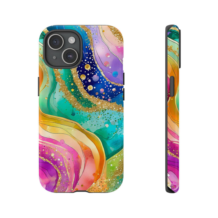 Tough Cases, Vibrant Colorful Iphone sturdy hardcover cases, Designer Style Iphone shell covers, Delightful gift for Teens