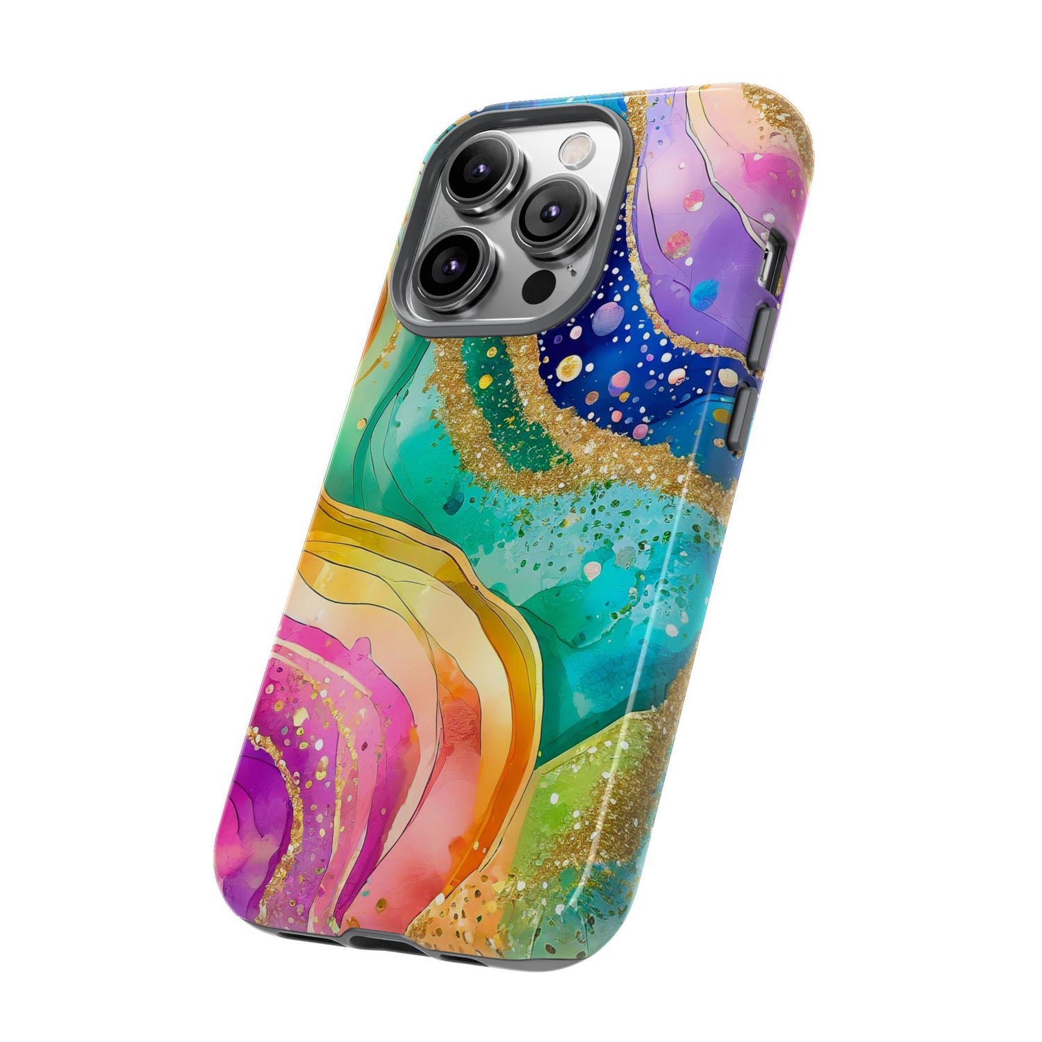 Tough Cases, Vibrant Colorful Iphone sturdy hardcover cases, Designer Style Iphone shell covers, Delightful gift for Teens