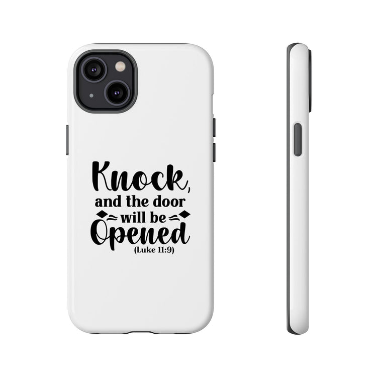 Phone Cases, Scripture Verses, Christian White Hard Cover, Minimalist iPhone 16 iPhone 15, Uplifting, Protective, Gift for Believers,