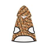 Floral Pet Hoodie, Cozy Fall Dog Sweater, Cute Cat Jacket, Perfect for Fall, Pet Apparel Gift for Animal Lovers, Outdoor Fun