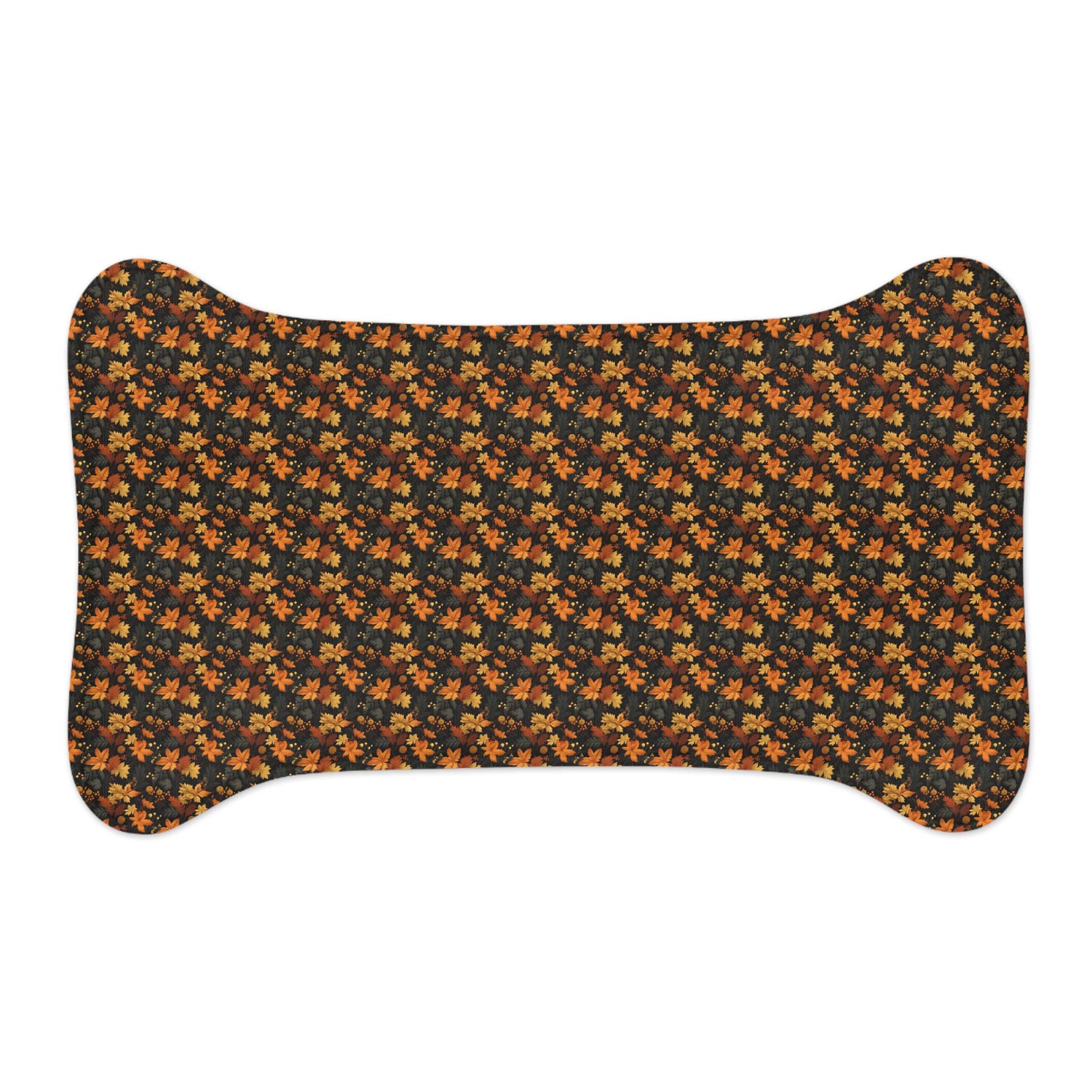 Autumn Floral Pet Feeding Mats - Perfect for Dog & Cat Lovers, Fall Decor, Pet Supplies, Home Essentials, Gifts for Pet Owners