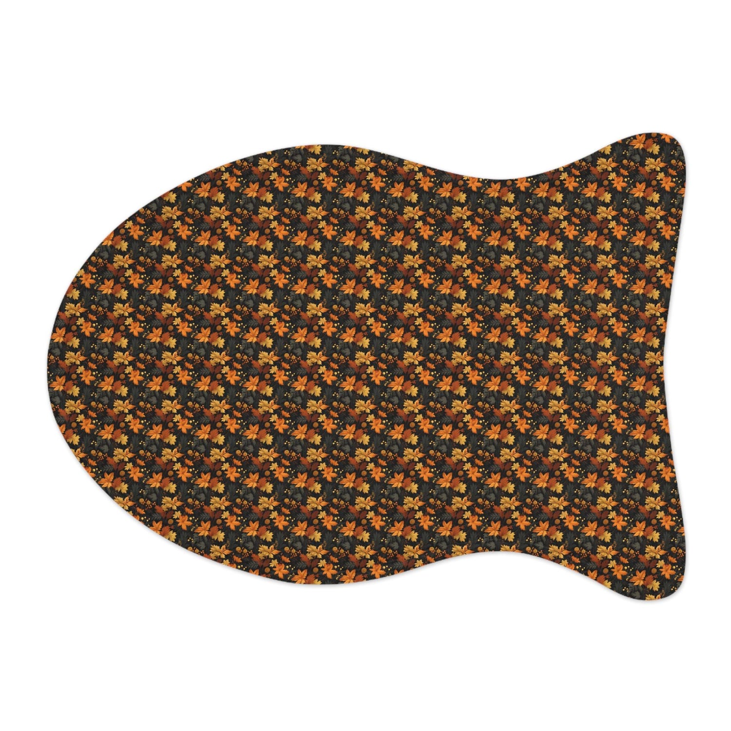 Autumn Floral Pet Feeding Mats - Perfect for Dog & Cat Lovers, Fall Decor, Pet Supplies, Home Essentials, Gifts for Pet Owners