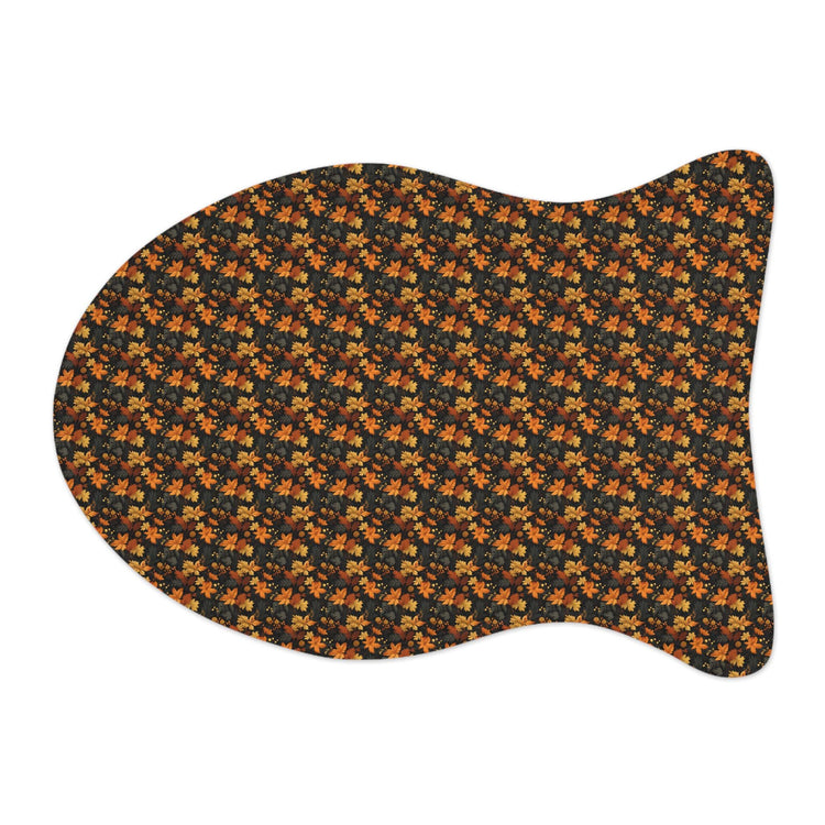 Autumn Floral Pet Feeding Mats - Perfect for Dog & Cat Lovers, Fall Decor, Pet Supplies, Home Essentials, Gifts for Pet Owners