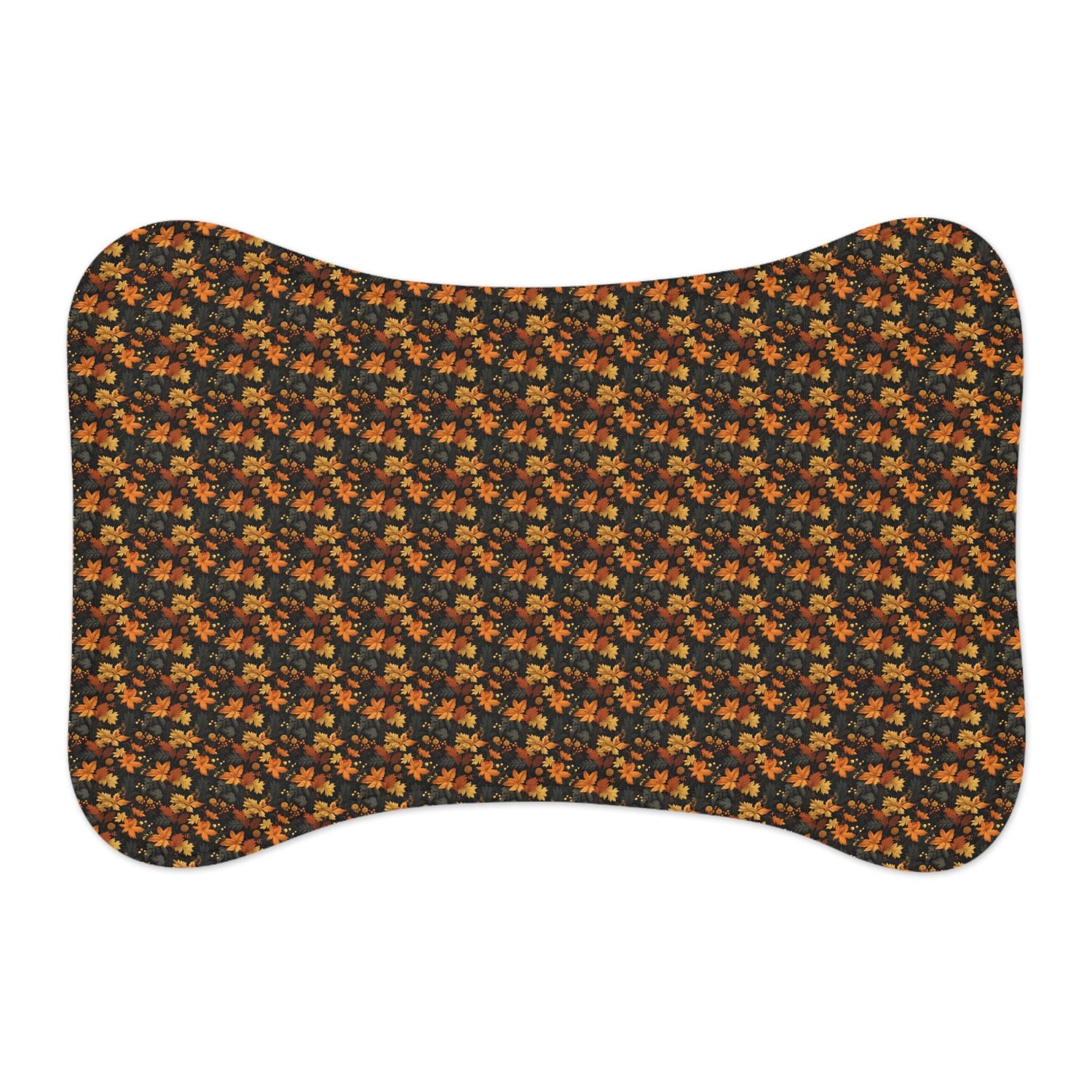 Autumn Floral Pet Feeding Mats - Perfect for Dog & Cat Lovers, Fall Decor, Pet Supplies, Home Essentials, Gifts for Pet Owners