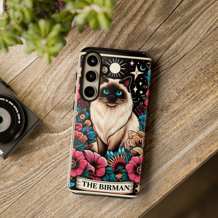 Tough Cases, Glossy Matte Phone Cover, The Birman Tarot Card, iPhone, Android, Sturdy Strong Stylish Hard Case