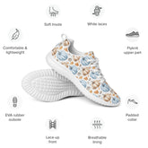 Fall Pattern Women’s Athletic Shoes | Lightweight & Comfy | Fall Fitness Footwear