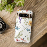 Floral Phone Cases, Pretty Flower Tough Cases, Personalized Iphone Android Covers, Gift for Her, Bloom Design