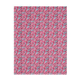 Floral Microfiber Two- Sided Blanket, Cozy Home Decor, Soft Pet Blanket, Chic Gift for Her, Spring Vibes, Garden Lover&